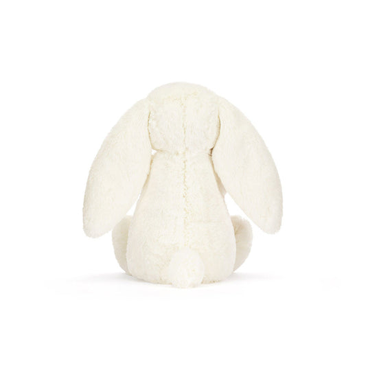 Cream Bunny With Rose