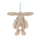 Bashful Beige Bunny Decoration