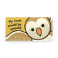 If I Were An Owl Board Book And Bashful Owl Medium