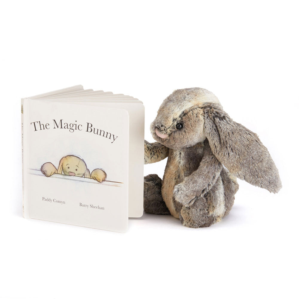 The Magic Bunny Book And Bashful Cottontail Bunny Medium