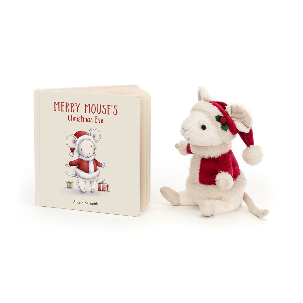 Merry Mouse's Christmas Eve Book And Merry Mouse