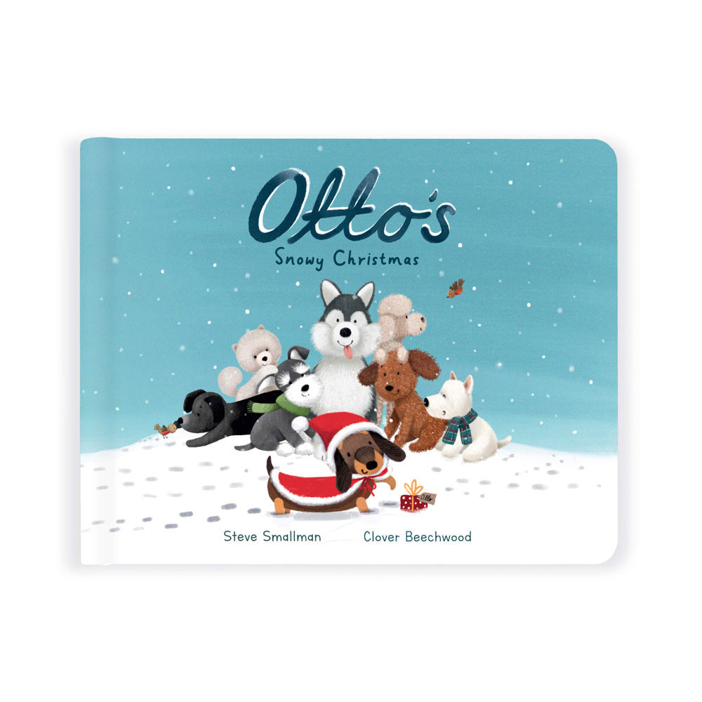 Otto's Snowy Christmas Book And Winter Warmer Otto Sausage Dog